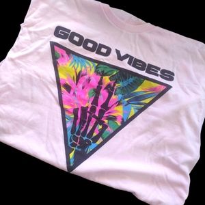 Good Vibes Tshirts /Pouch Bundle
